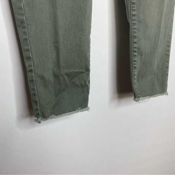 Lane Bryant Super Stretch Ankle Jeans 18 Green - Picture 7 of 9